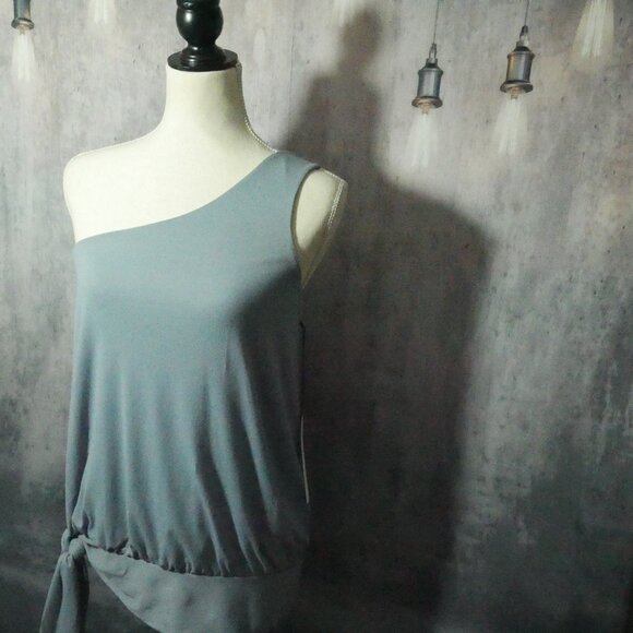 Susana Monaco One Shoulder Top Large - Picture 2 of 5